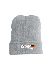 Strickmütze Grau