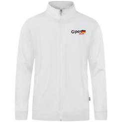 Sweatjacke - Weiß 