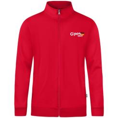 Sweatjacke - Rot 